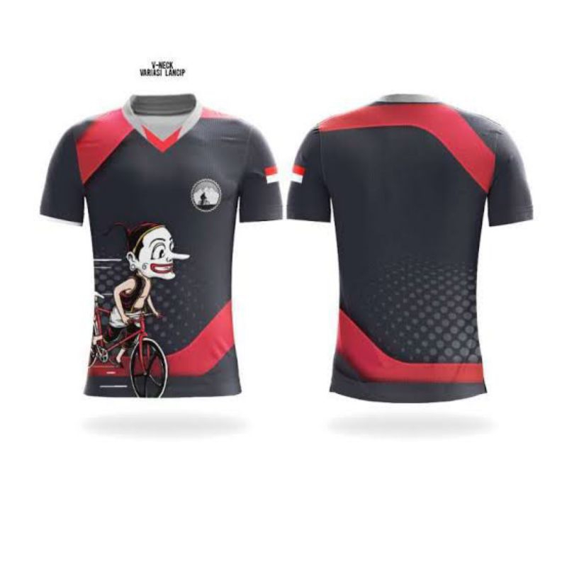 Jersey Olahraga, Jersey Goes, Jersey Sepeda, Atasan Baju Olahraga Pria Wanita