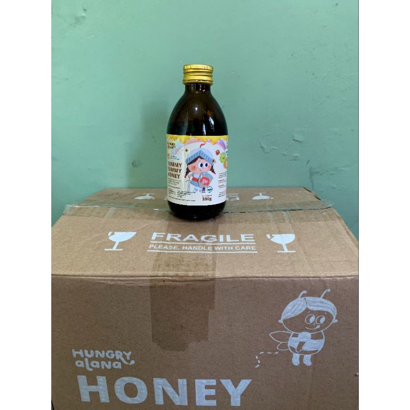 

Maknyuss1 Kids Honey / Wild Flower Honey / Yummy Tummy Honey Madu Hungry Alana