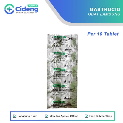 GASTRUCID TABLET OBAT LAMBUNG