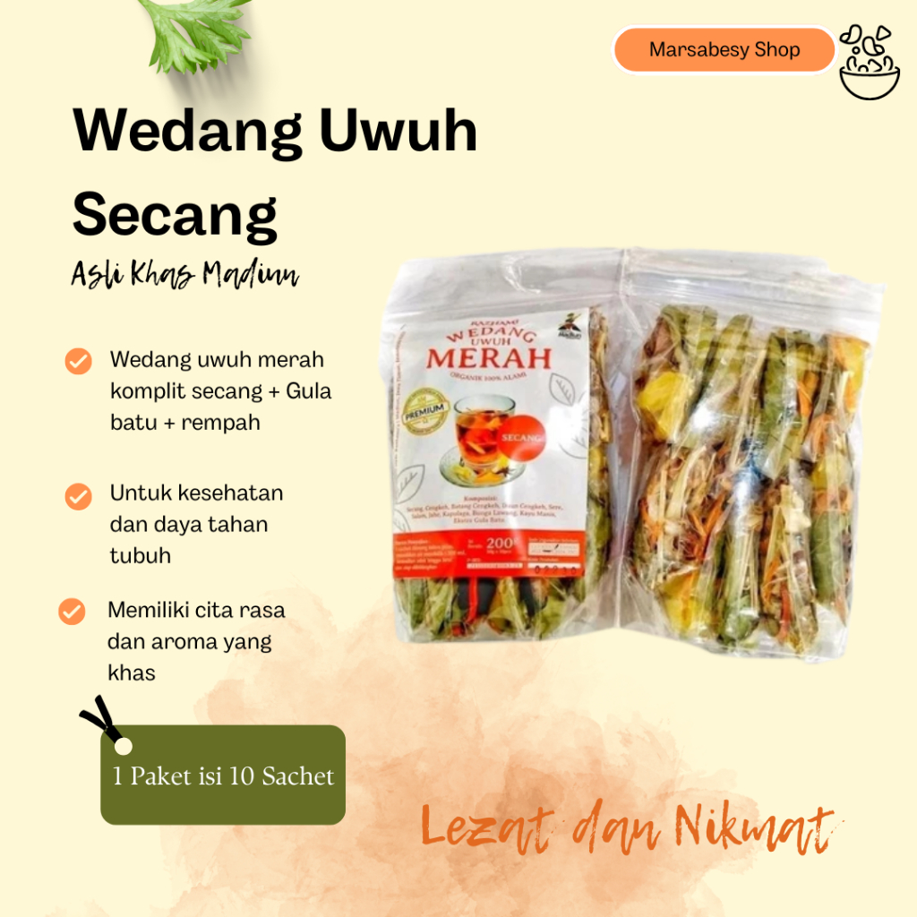 

NEW Paket Wedang Uwuh Secang 10 Pcs Komplit Gula Batu Rempah MURAH BERKUALITAS