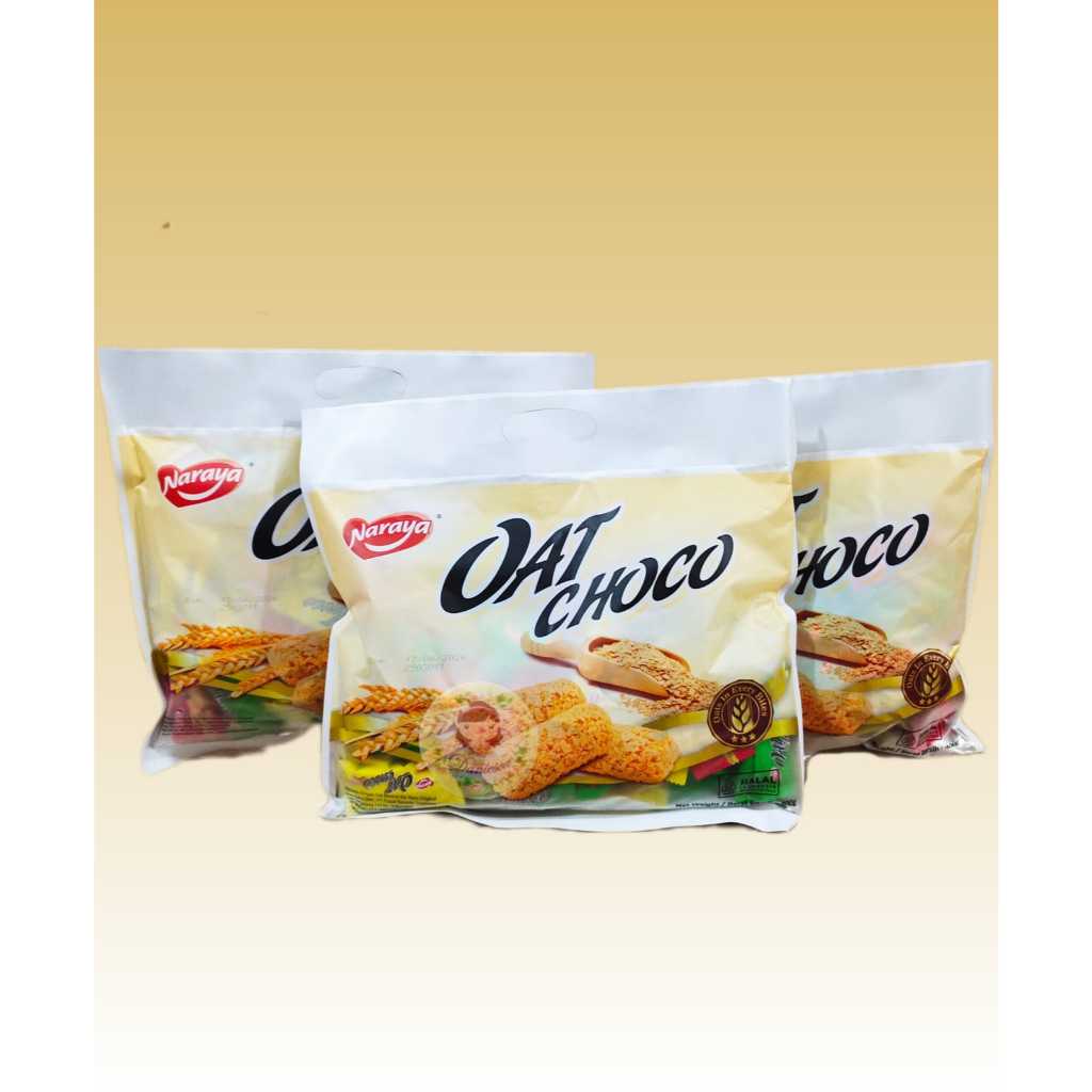 

.Snack import | Naraya Oat Choco 400 gr isi 40 pcs - scp