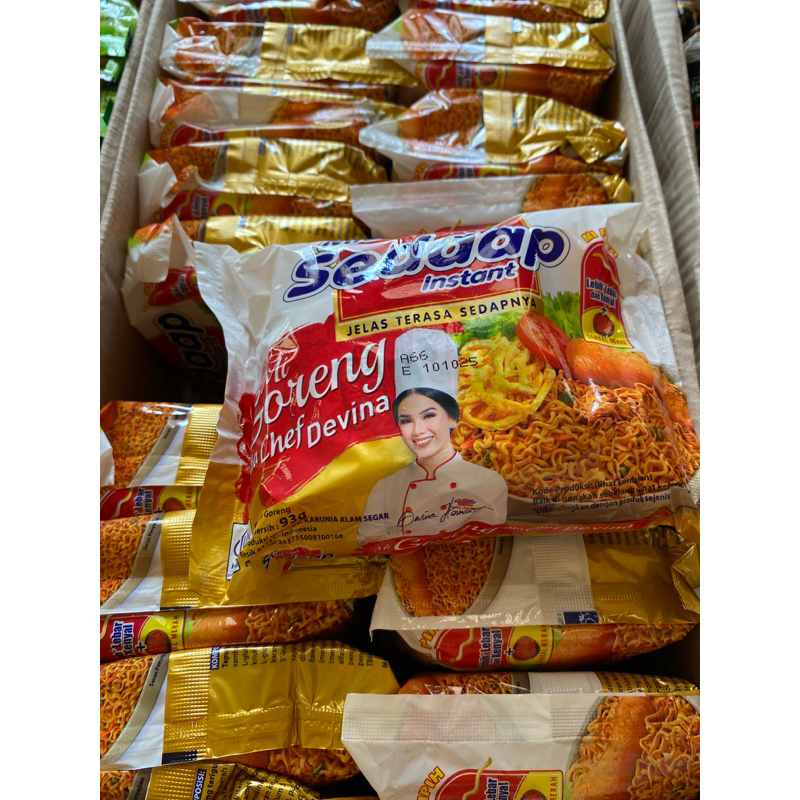 

Maknyuss1 Mie Sedaap Semua Varian 1 Dus Di Campur Isi 40Pcs Free Box Dan Bubble Warp