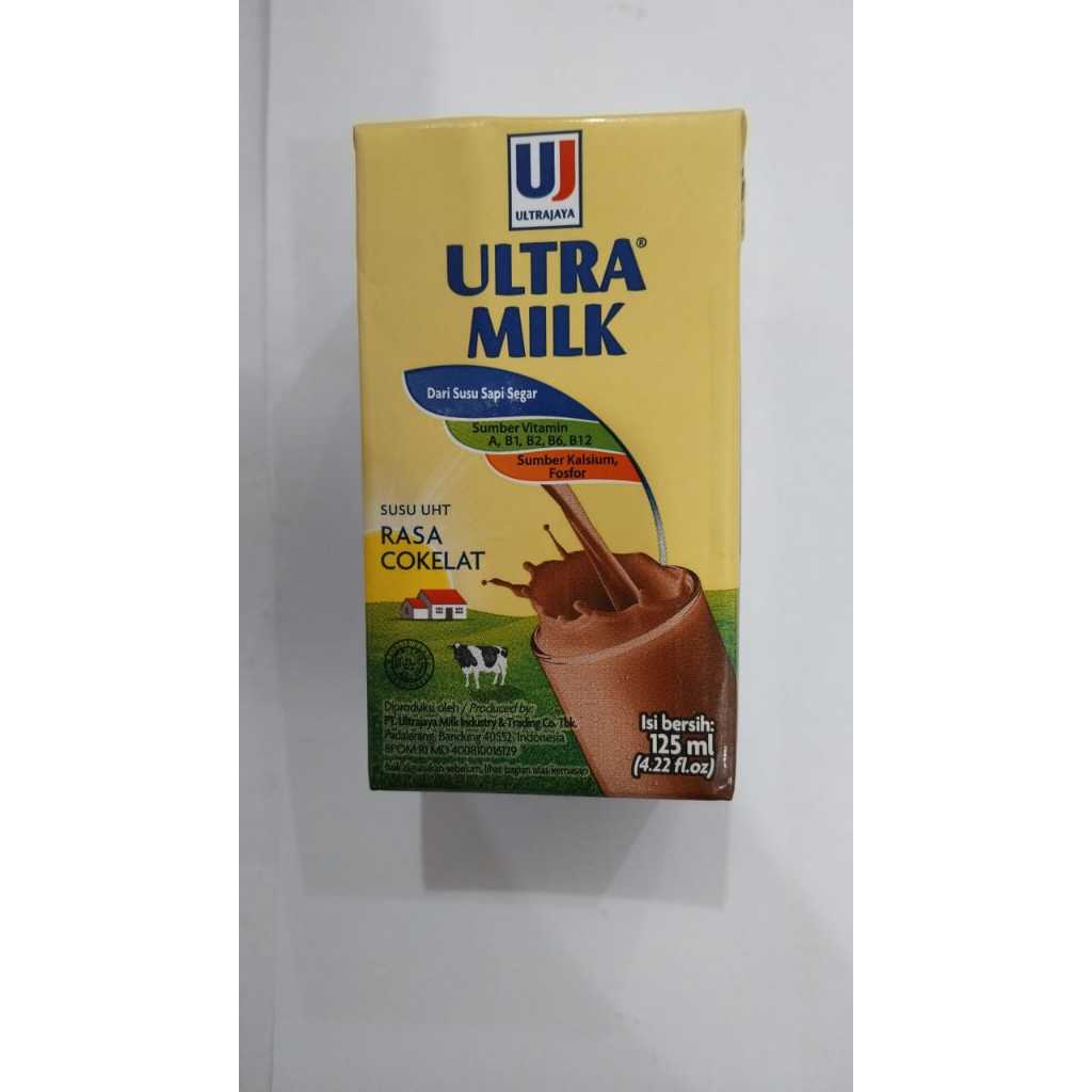 

ULTRAMILK SUSU UHT RASA COKLAT 125ML