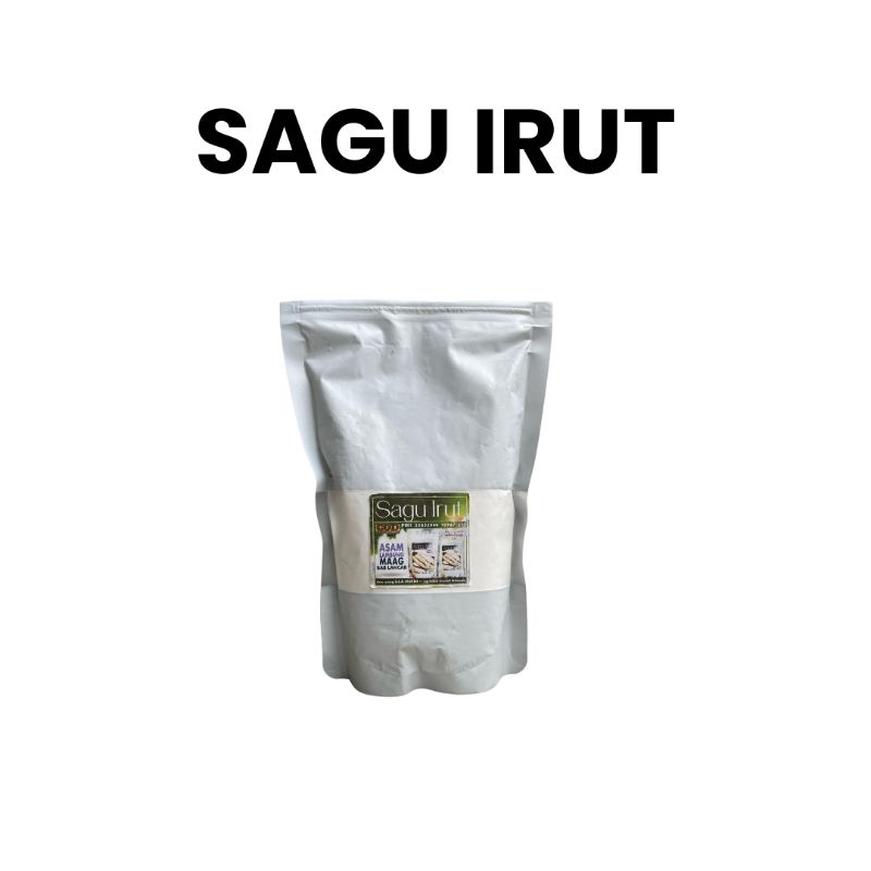 

Sagu irut tepung pati garut umbi angkrik organik bebas gluten @250gram