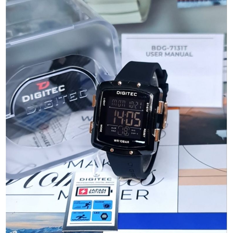 Jam Tangan Wanita Digitec 7132 Digital Anti Air
