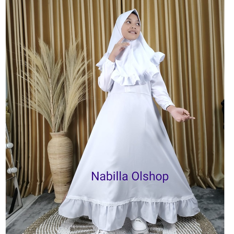 Gamis anak terbaru | Baju muslim anak cewe plus kerudung | Baju Anak Perempuan muslim | Baju muslim 