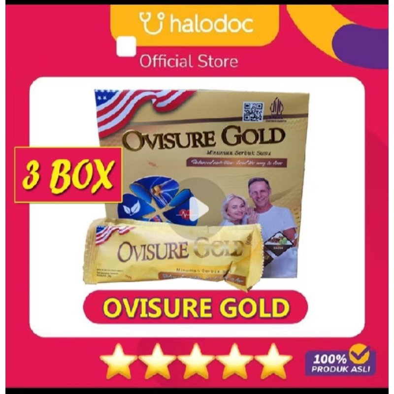

ovisure gold susu tulang original sendi as bpom beli3 box bonus 1 nox