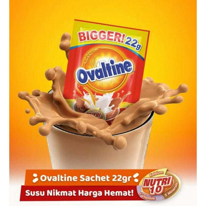 

Ovaltine Renceng 10 x 22 gram Coklat Minuman HALAL Impor 1 renceng