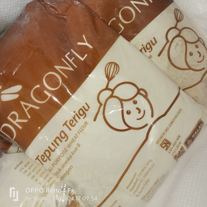 

Tepung Terigu Dragonfly 1kg