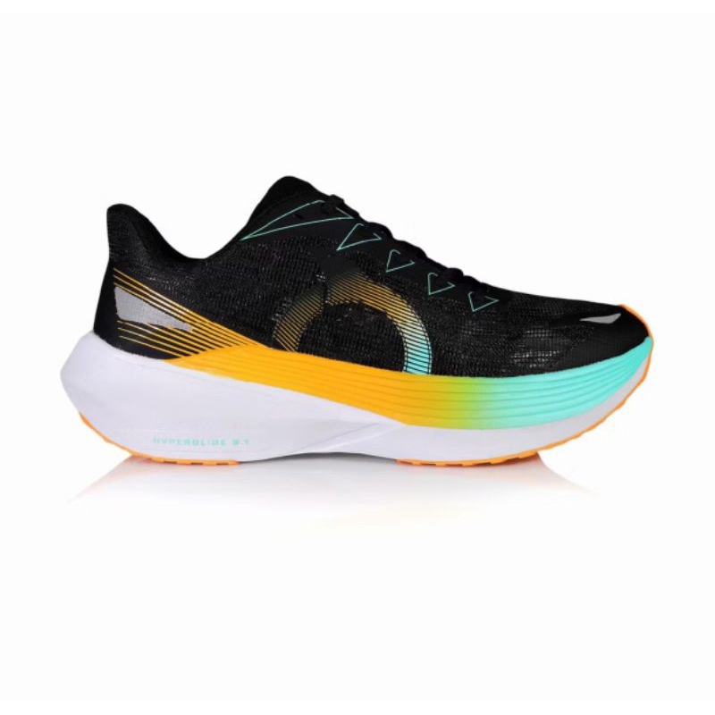 ORTUSEIGHT SEPATU RUNNING HYPERGLIDE 3.1 BLACK ORANGE