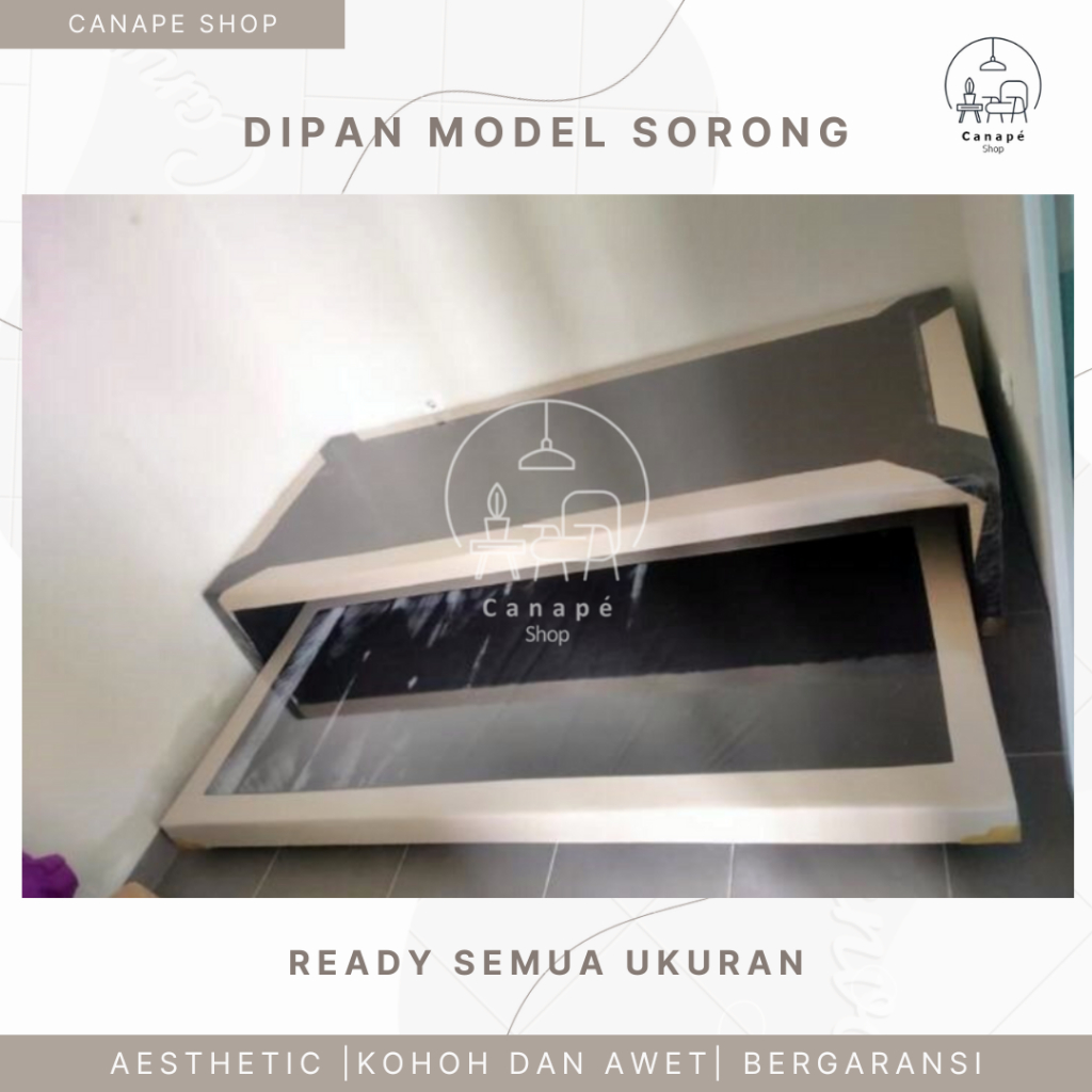 Dipan Ranjang Tempat Tidur Minimalis Divan Sorong Tanpa Sandaran Gratis Ongkir Bandung Cimahi