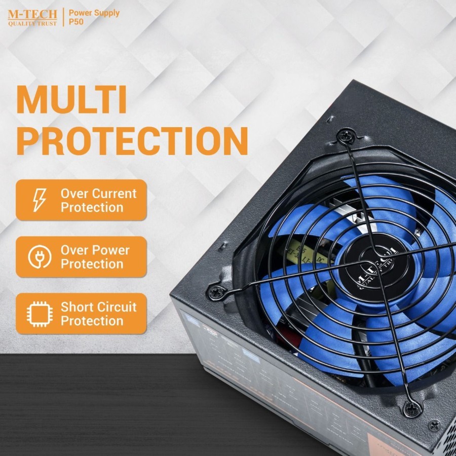 Power Supply M-Tech 500W - P50