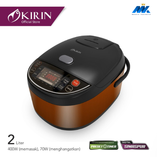 Kirin Rice Cooker Digital 2 Liter KRC-420D Magicom 7in1 KRC 420D / Rice Cooker