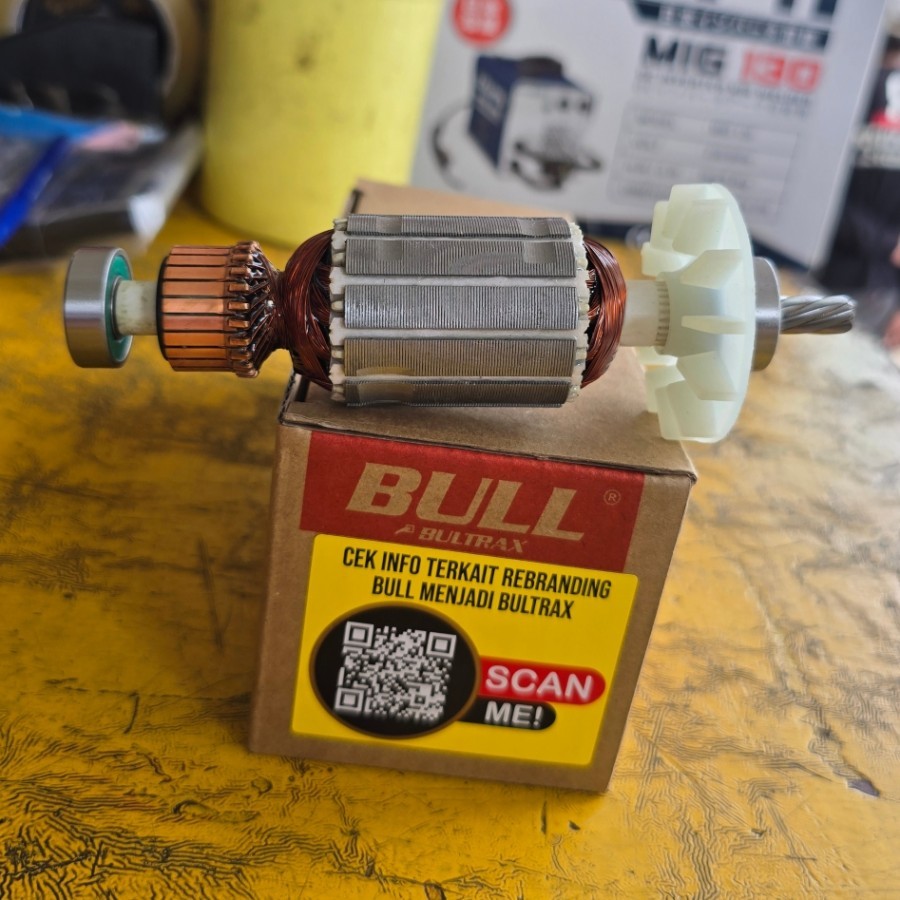 Baru ARMATURE HITACHI HIKOKI VTP13 VTP18 ANGKER ROTOR MESIN BOR HITACHI HIKOKI VTP 13 VTP 18 BULL Be