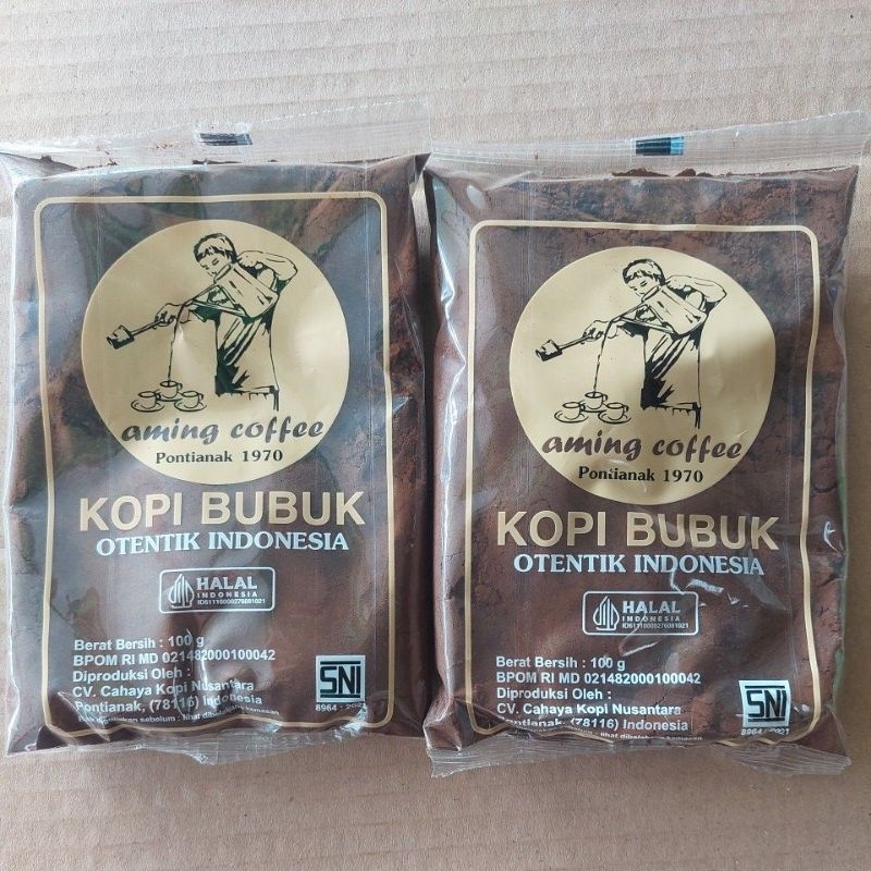 

Kopi Aming 100 Gr Khas Pontianak