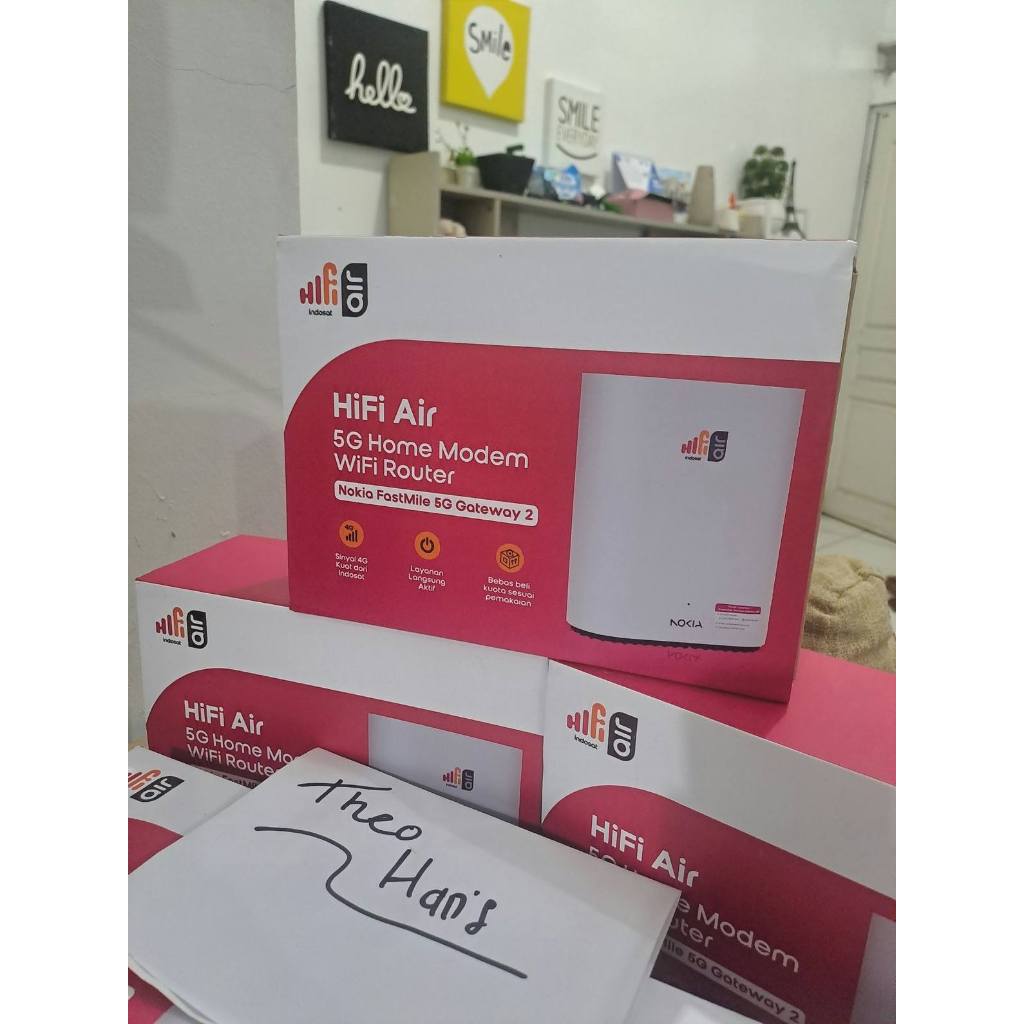 NOKIA HIFI AIR 5G NEW SEGEL BONUS KUOTA 50GB