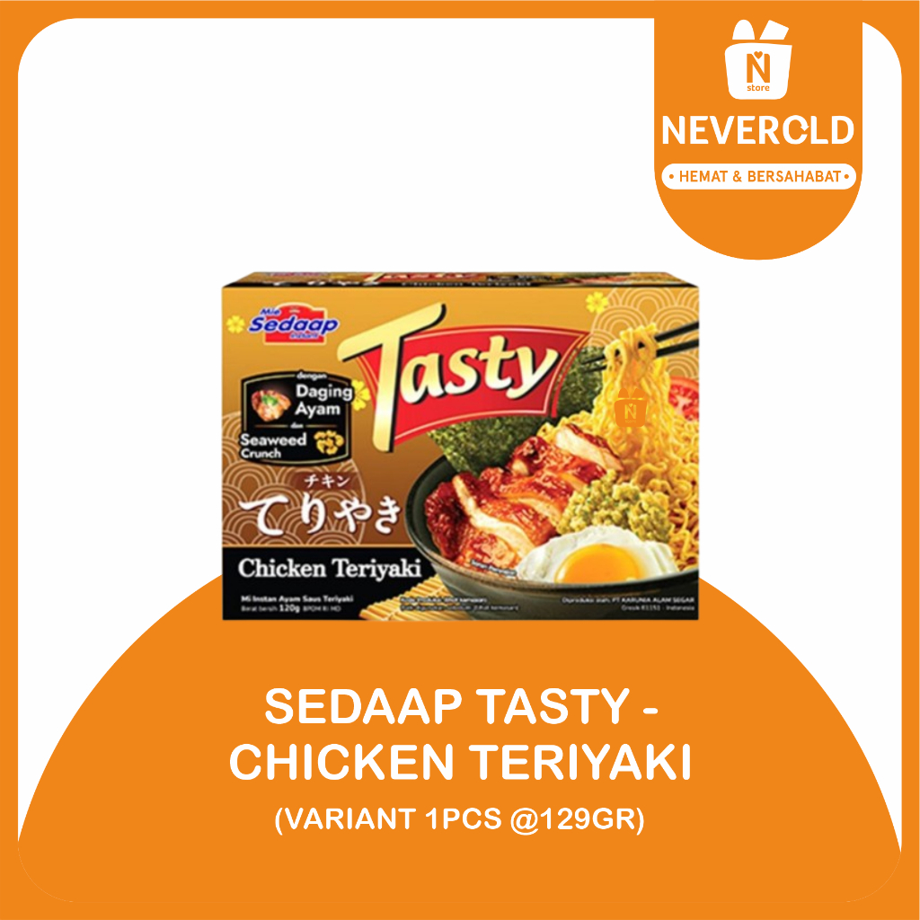 

SEDAAP TASTY CHICKEN TERIYAKI @129GR