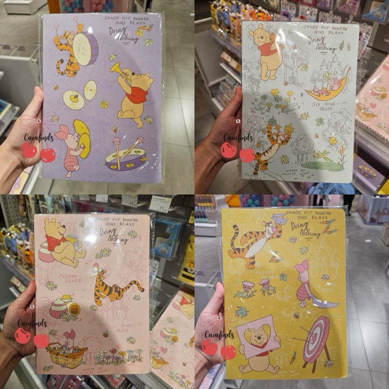 

OHSOME x Disney‼️Buku Tulis / Notebook B5 Winnie The Pooh & Friends Collections
