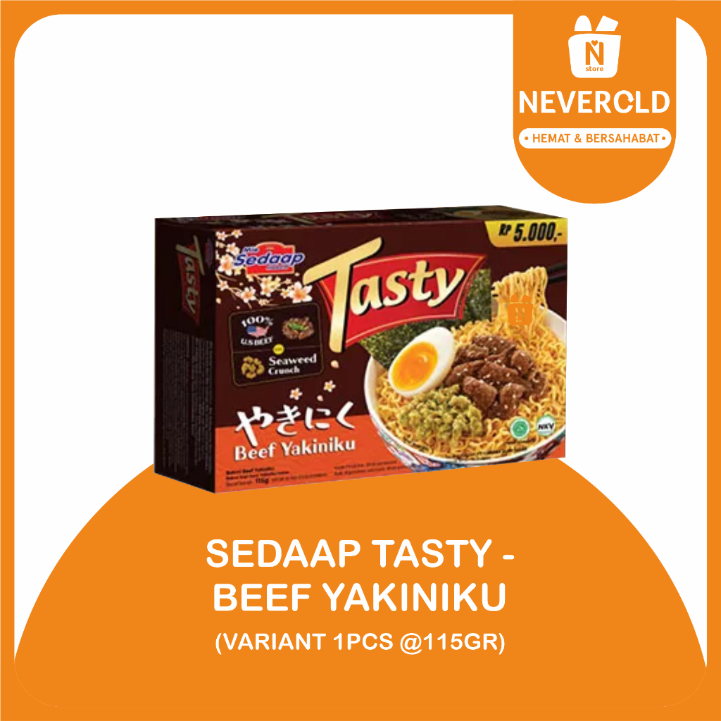 

SEDAAP TASTY BEEF YAKINIKU @129GR