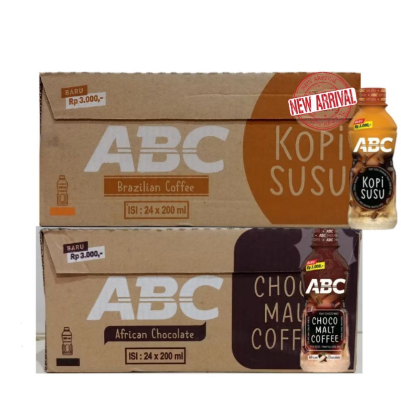 

ABC COFFE DRINK 1 DUS ISI 24 BOTOL