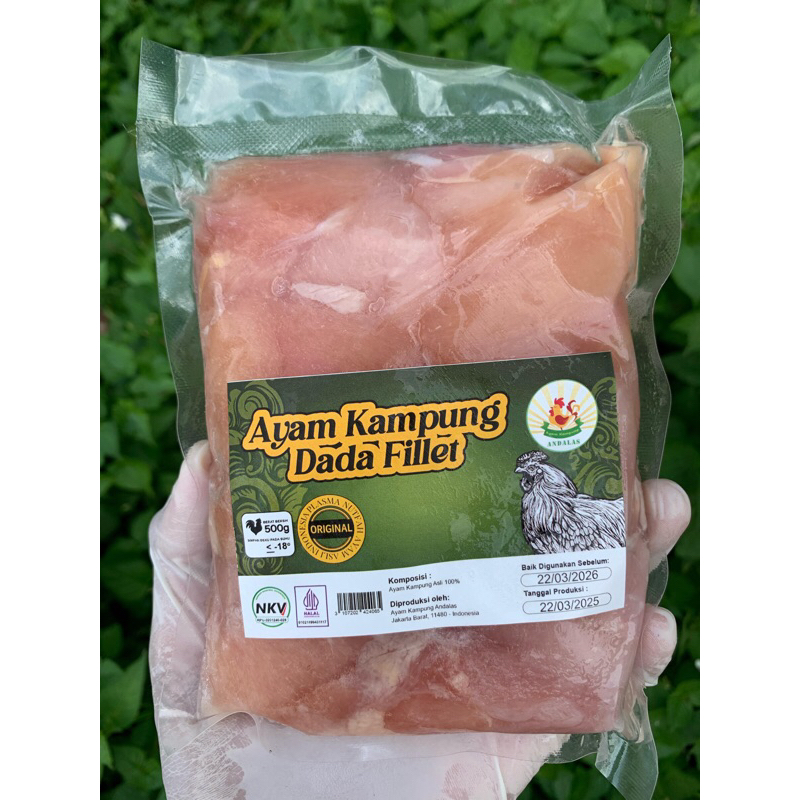 

Filet Dada Ayam kampung Asli 500 Gram