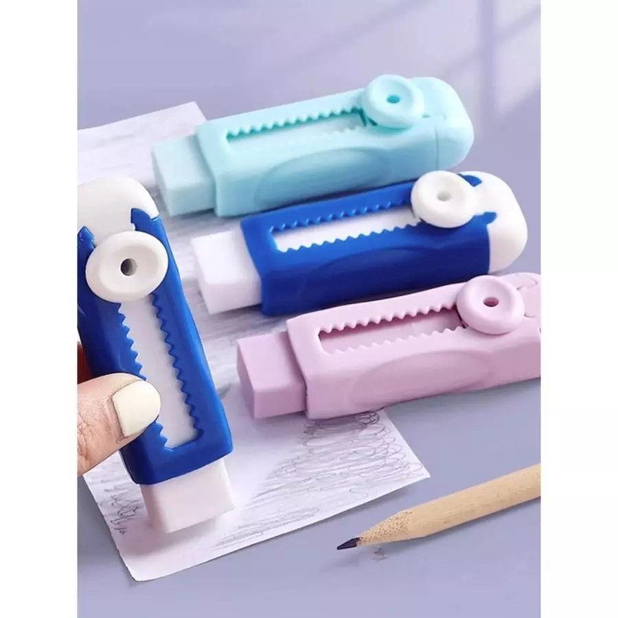 

Penghapus mekanis/Sliding Eraser/penghapus mekanis warna-warni lucu/penghapus berkualitas tinggi terbuat dari bahan TPR+ABS