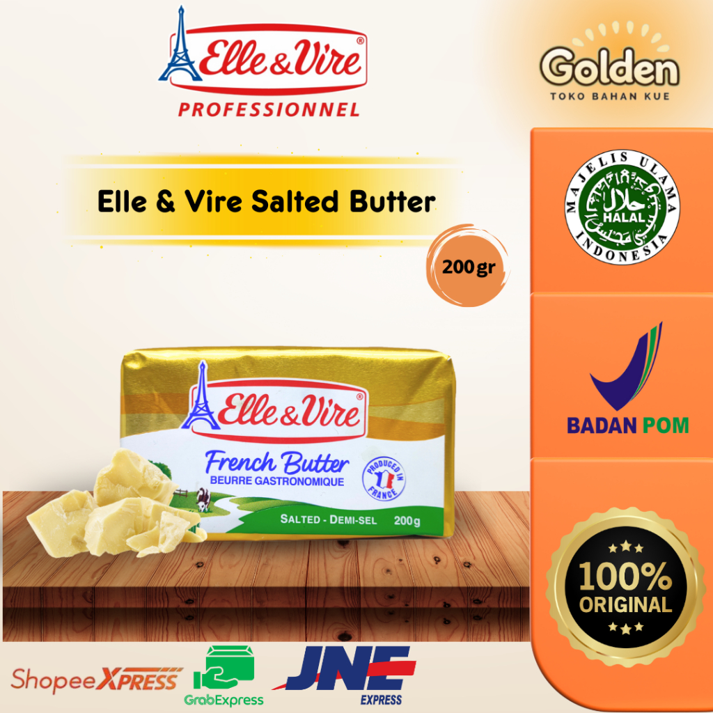 

Elle & Vire Salted Butter 200gr