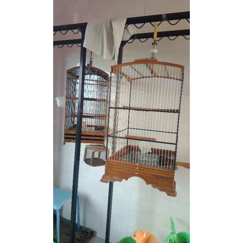 BEKAS KANDANG BURUNG BAHAN KAYU