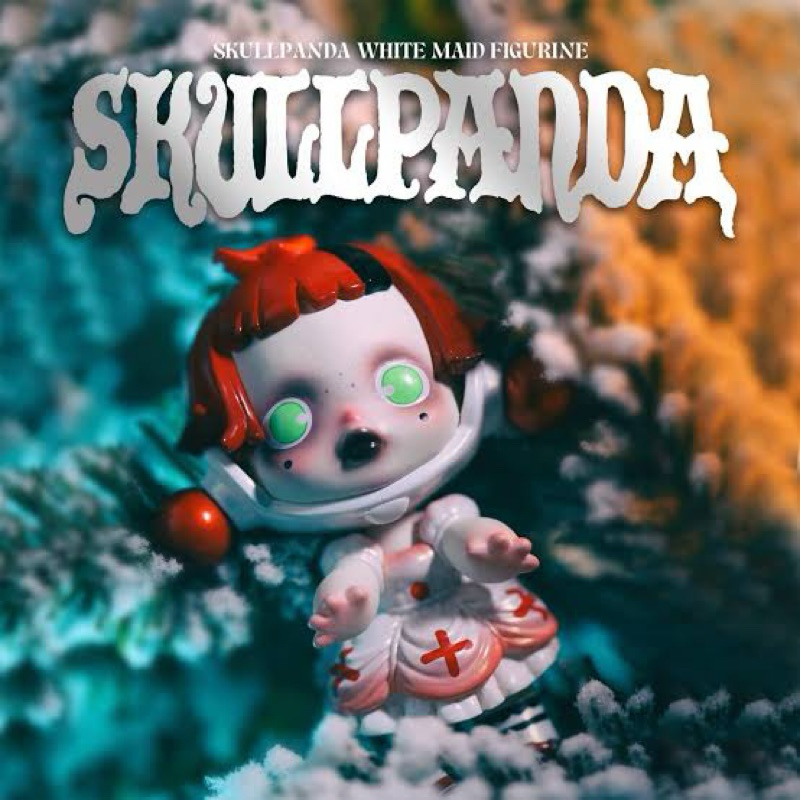 SKULLPANDA BLISTER WHITE MAID FIGURE