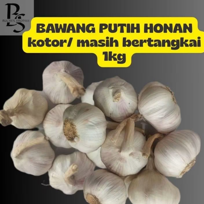 

Bawang Putih Honan Masih Bertangkai