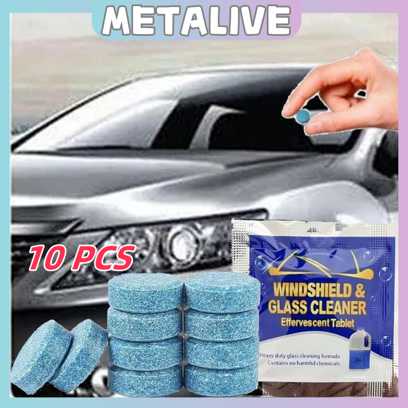 【10PCS】Sabun Kaca Mobil Sabun Wiper Pembersih Kaca Mobil Serbaguna Anti Noda Anti Embun Anti Jamur D