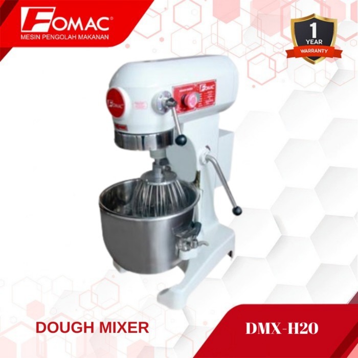 FOMAC DMX-H20 Planetary Dough Mixer Mesin Pengaduk Adonan 20 Liter DMX-H20 FOMAC - DMX-H20