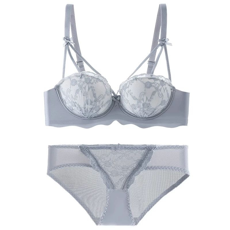 BEVERLY JEAN - Lily Set Setelan Bra Wanita CD Seksi Cw Pakaian Dalam Lengkap Renda