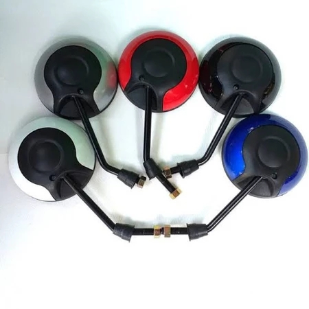 spion sepasang standar model bulat scopy new fino honda yamaha tangkai hitam scoopy standard