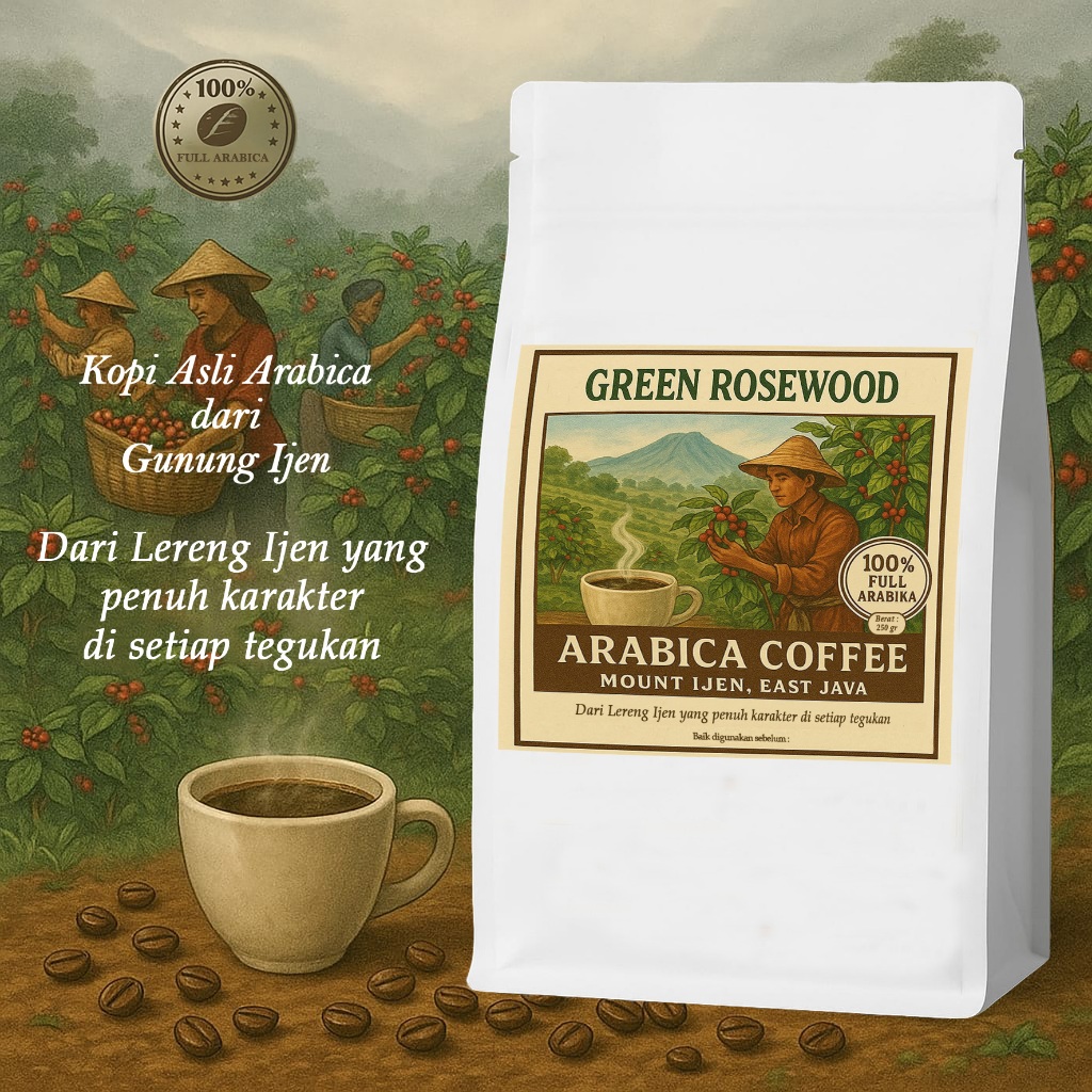 

BUBUK KOPI ARABIKA MURNI / KOPI ARABIKA IJEN / KOPI BUBUK ARABIKA MURNI / ARABIKA PREMIUM / EXCELLENT