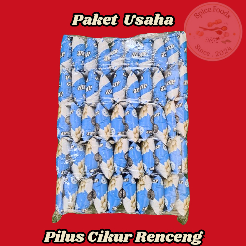 

Paket Usaha Pilus Cikur Murah Isi 50pcs Hemat/Gafi Snack Pilus Cikur/Snack Jadul/Pilus Cikur/Makanan Ringan/50 Sachet (1pack)/Pilus Cikur Murah/Sukro Kencur/Cemilan Renyah