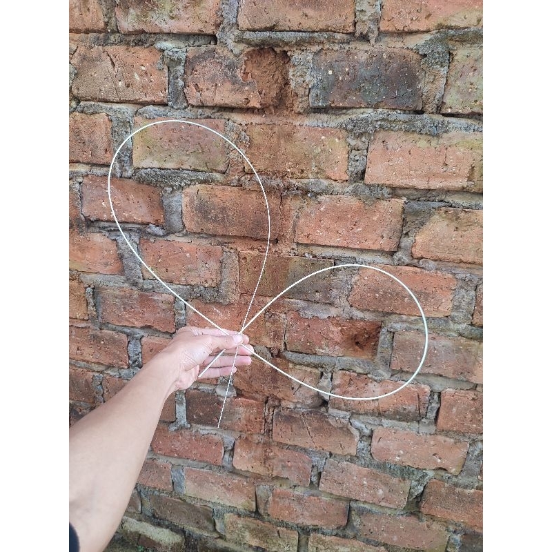 Bahan Fiber joran wader super lentur 110cm (sudah serut)