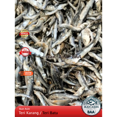 

Ikan Asin Teri Karang | Teri Batu Super | Ikan Teri | Teri Asin