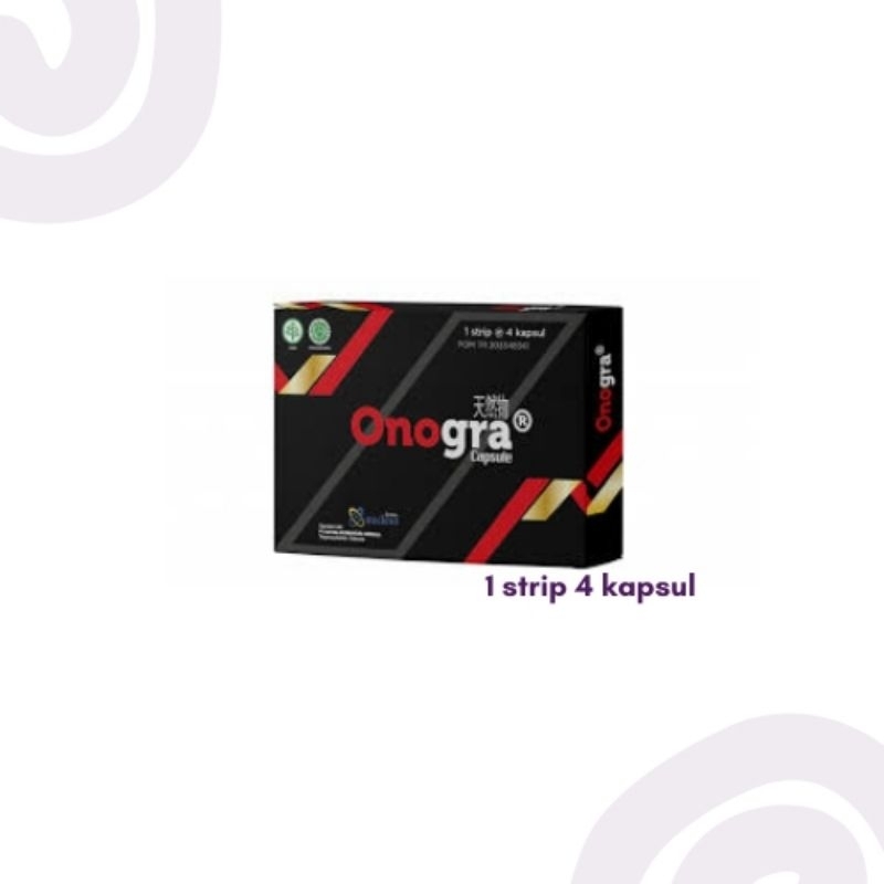 Onogra Kapsul (Obat stamina pria dewasa)