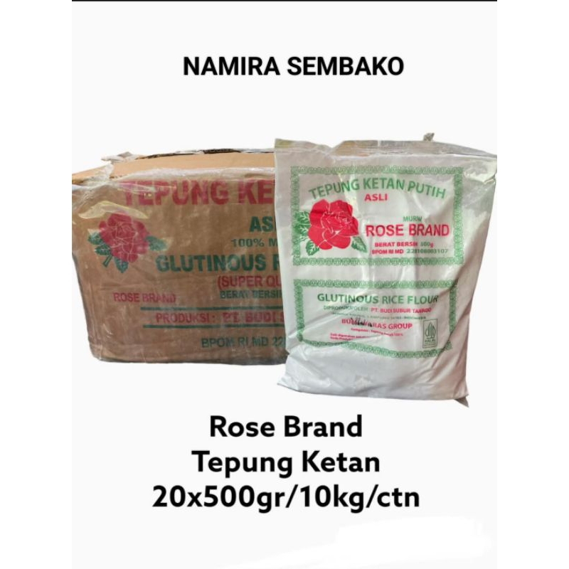 

tepung ketan rose brand 500gr