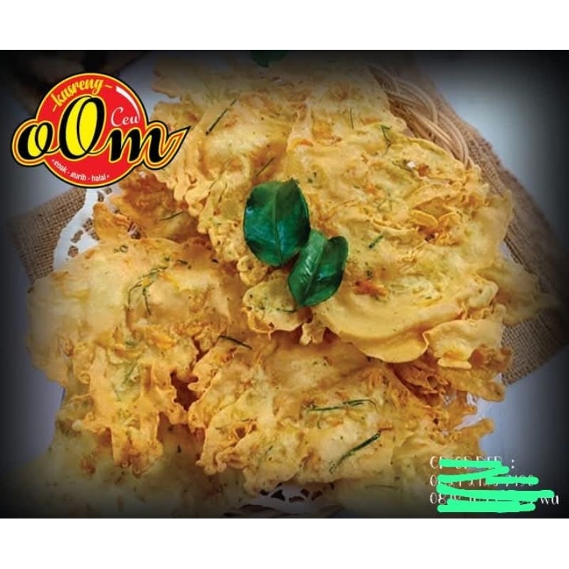 

peyek / kasreng oom toples 5L