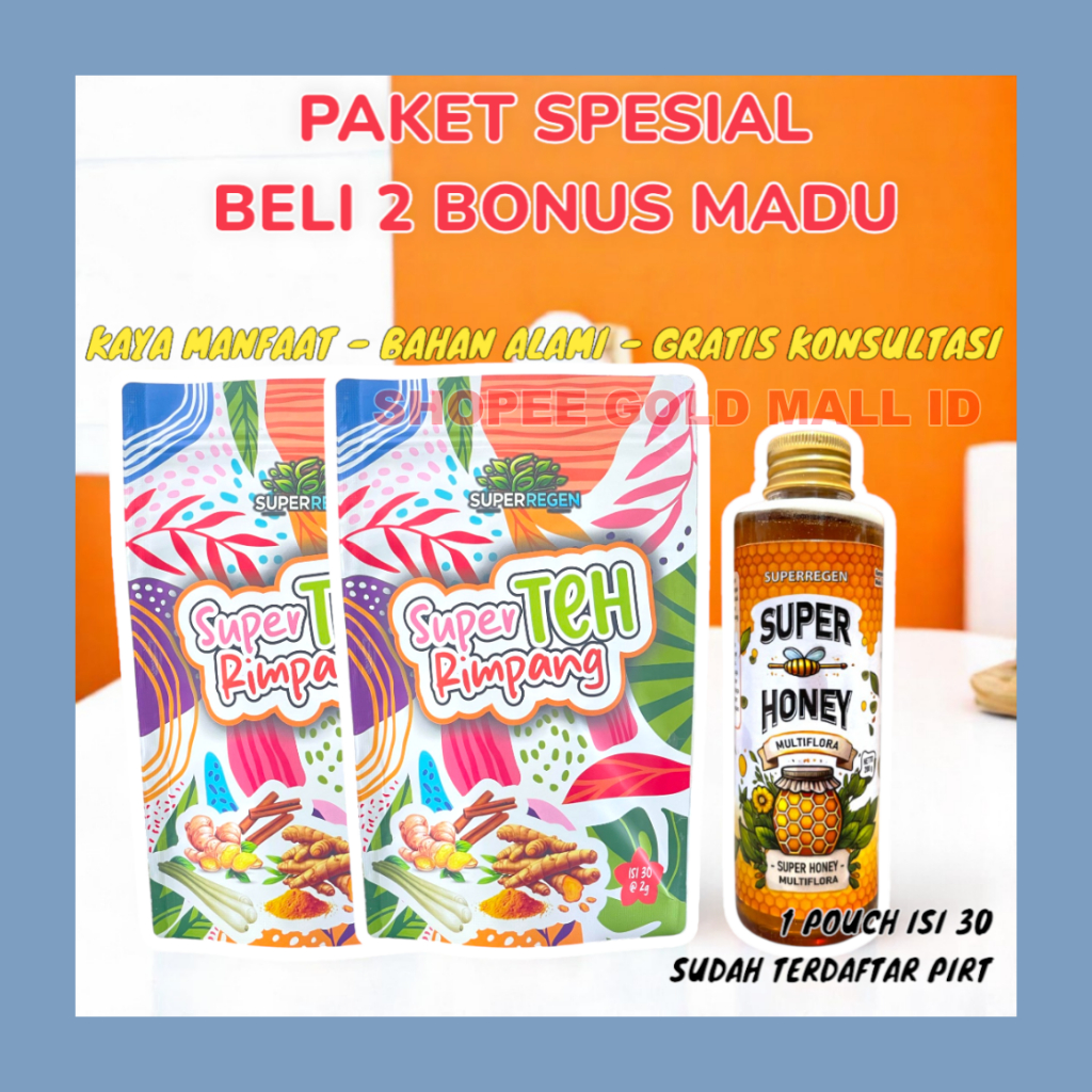 

Super teh rimpang Rempah JSR 1 pak isi 30 pcs JSR REMPAH RIMPANG KOLESTEROL REUMATIK DETOX | Teh Rimpang Super teh rimpang Minuman Instan Rempah Alami Jahe Kunyit Lengkuas Sereh BPOM & Halal MUI | Super Regen Super teh rimpang Detox ala JSR Teh Rimpang C