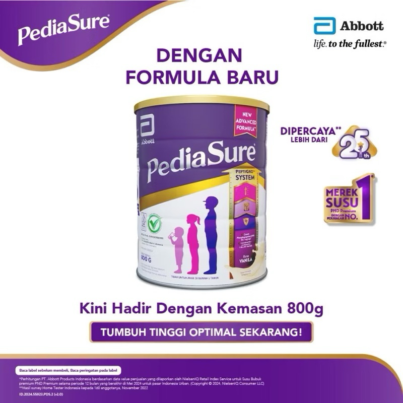 

PediaSure Vanila 850 gr (1-10th)