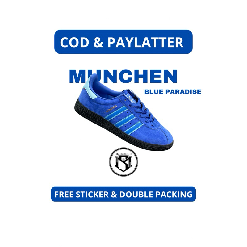 [MDSD] SNEAKERS MUNCHEN BLUE PARADISE