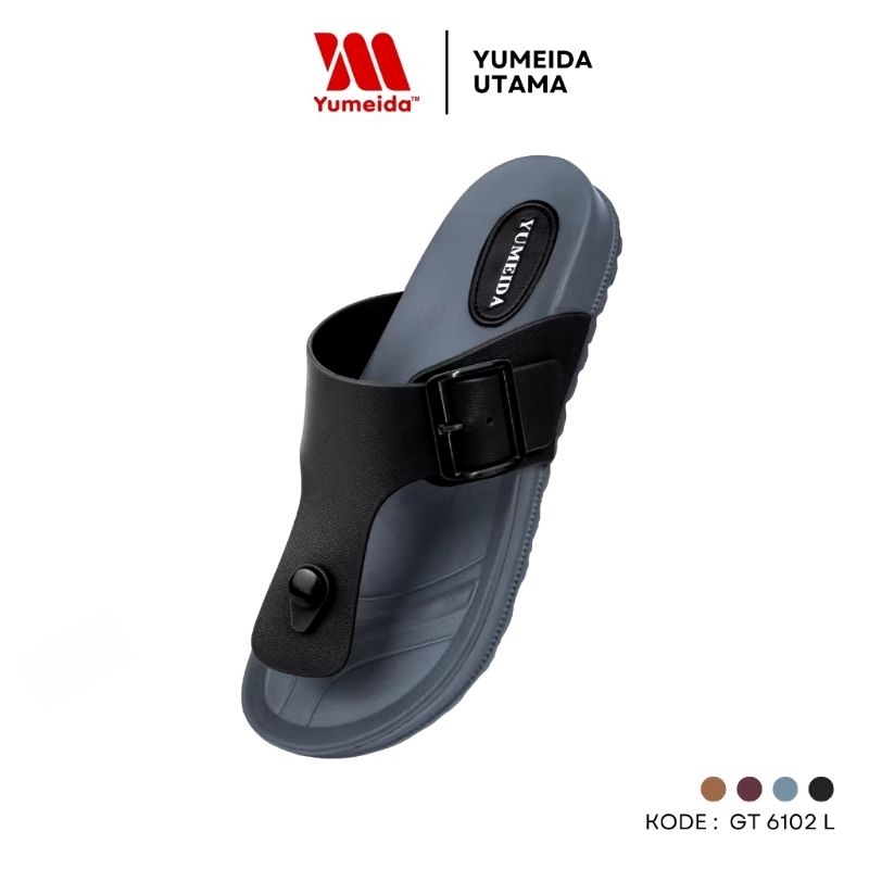 Sandal Pria Yumeida Sandal Distro Sandal Jepit Karet Pria Sandal Cowok Keren