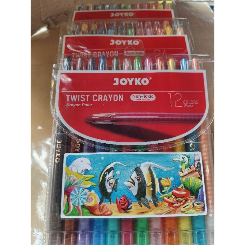 

Crayon Putar Joyko 24 Original Murah Bagus Berkualitas