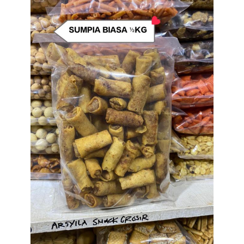 

Snack Kiloan Sumpia Abon Biasa isi 500gr