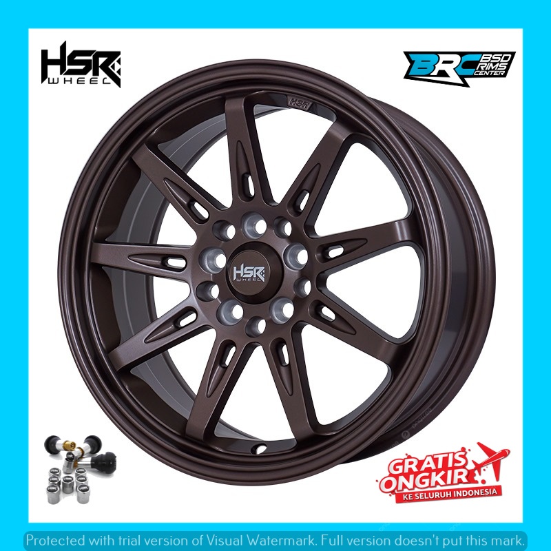 Velg mobil jdm ring 16 hsr tikala untuk mobil ertiga luxio sienta dll