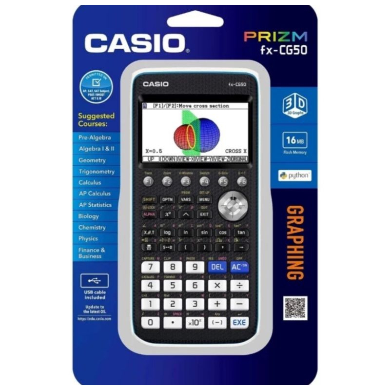 

Calculator / Kalkulator Graphing CASIO FX-CG50 ORIGINAL