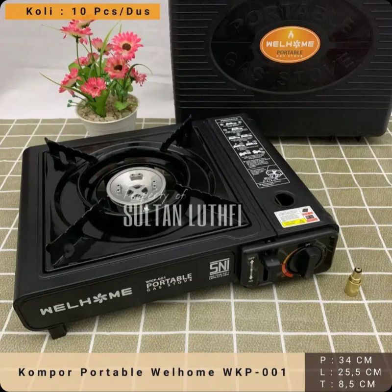 kompor gas kompor Portable kompor camping Kompor Portable Welhome WKP-001